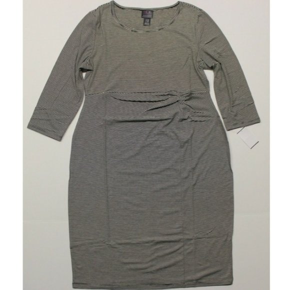 Oh Baby by Motherhood Striped Maternity Dress - XL - Picture 1 of 3
